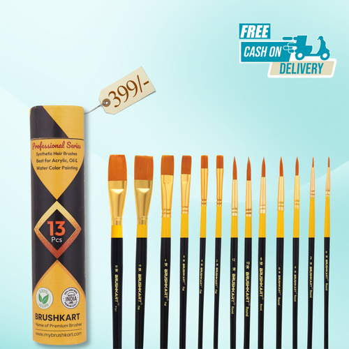 13 brushes perfect set for professional Artists