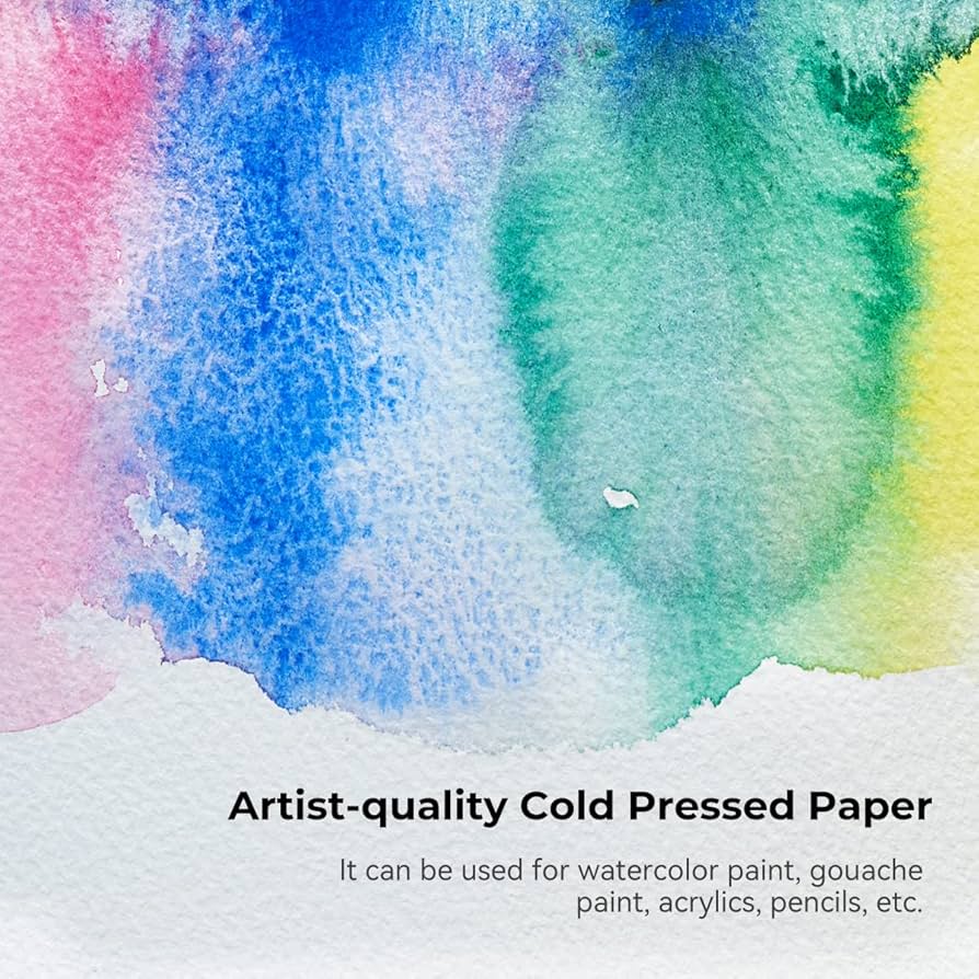 300 GSM Watercolor Papers 12sheets A4 Size
