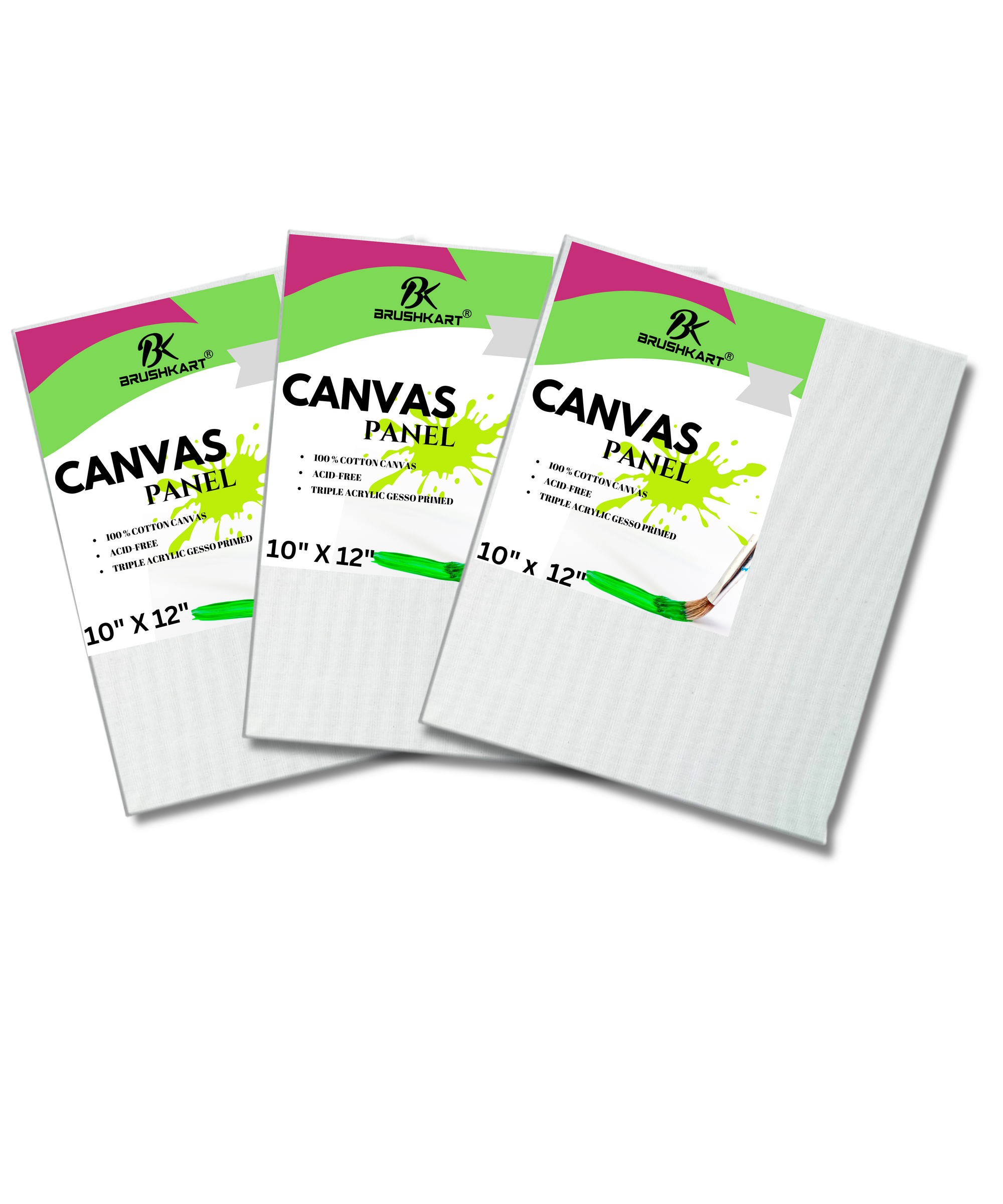 4MM MDF CANVAS BOARD Pack Of 2,3,6,9,16