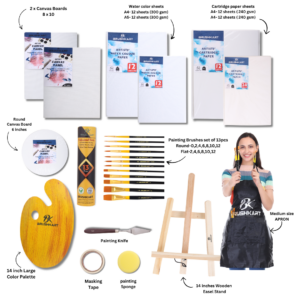 The art bag kit of 82 pcs