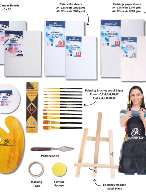 The art bag kit of 82 pcs