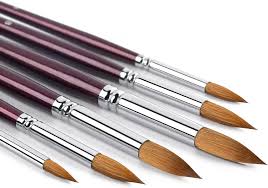 6 pcs round brush set